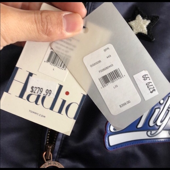 Tommy x Gigi Hadid Bomber Jacket NWT - Picture 7 of 7